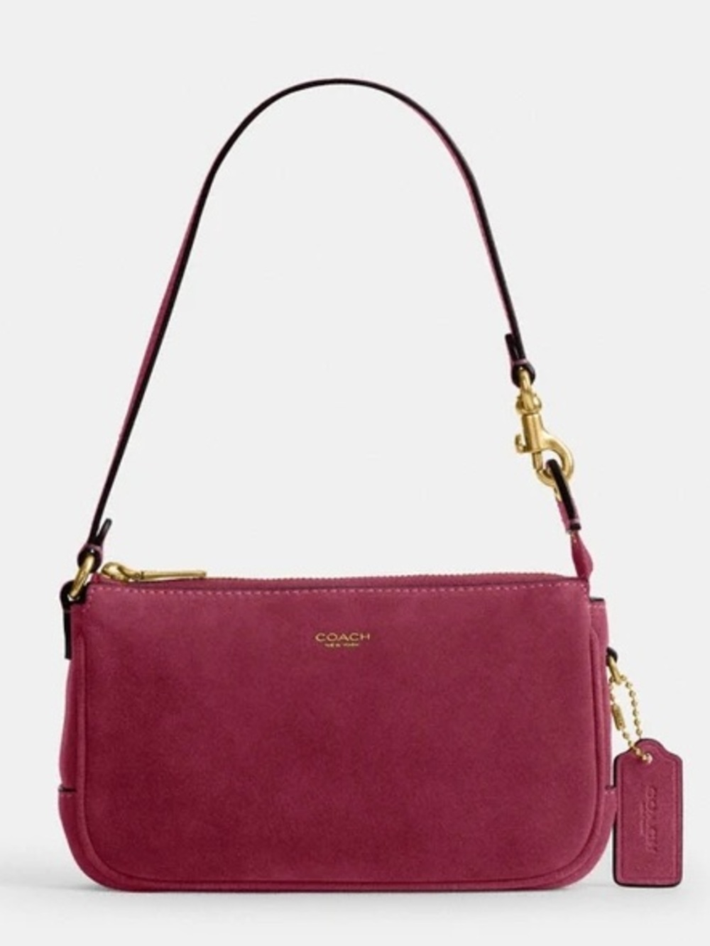 NWT Coach Plaza Bag 18 🎀 Dark Fuchsia